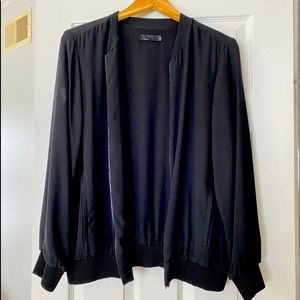 Black Light Bomber Jacket by Noir